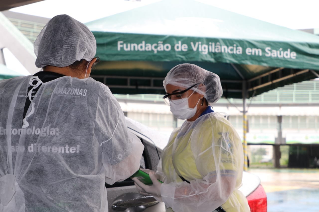 A testagem de detecção para Covid-19 alcançou a marca de mais de 11 mil exames realizados, em profissionais de educação em Manaus.