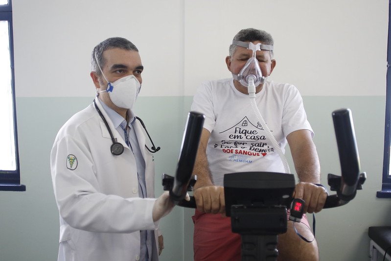 Prefeitura de Manaus inaugura serviço de fisioterapia respiratória pós Covid-19