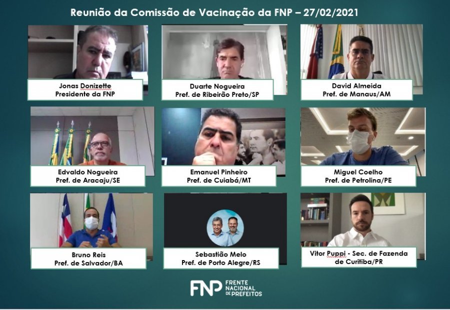 David Almeida, enviará à Câmara Municipal de Manaus, na próxima semana, PL que autoriza a compra de vacinas contra a Covid-19 diretamente de fornecedores.