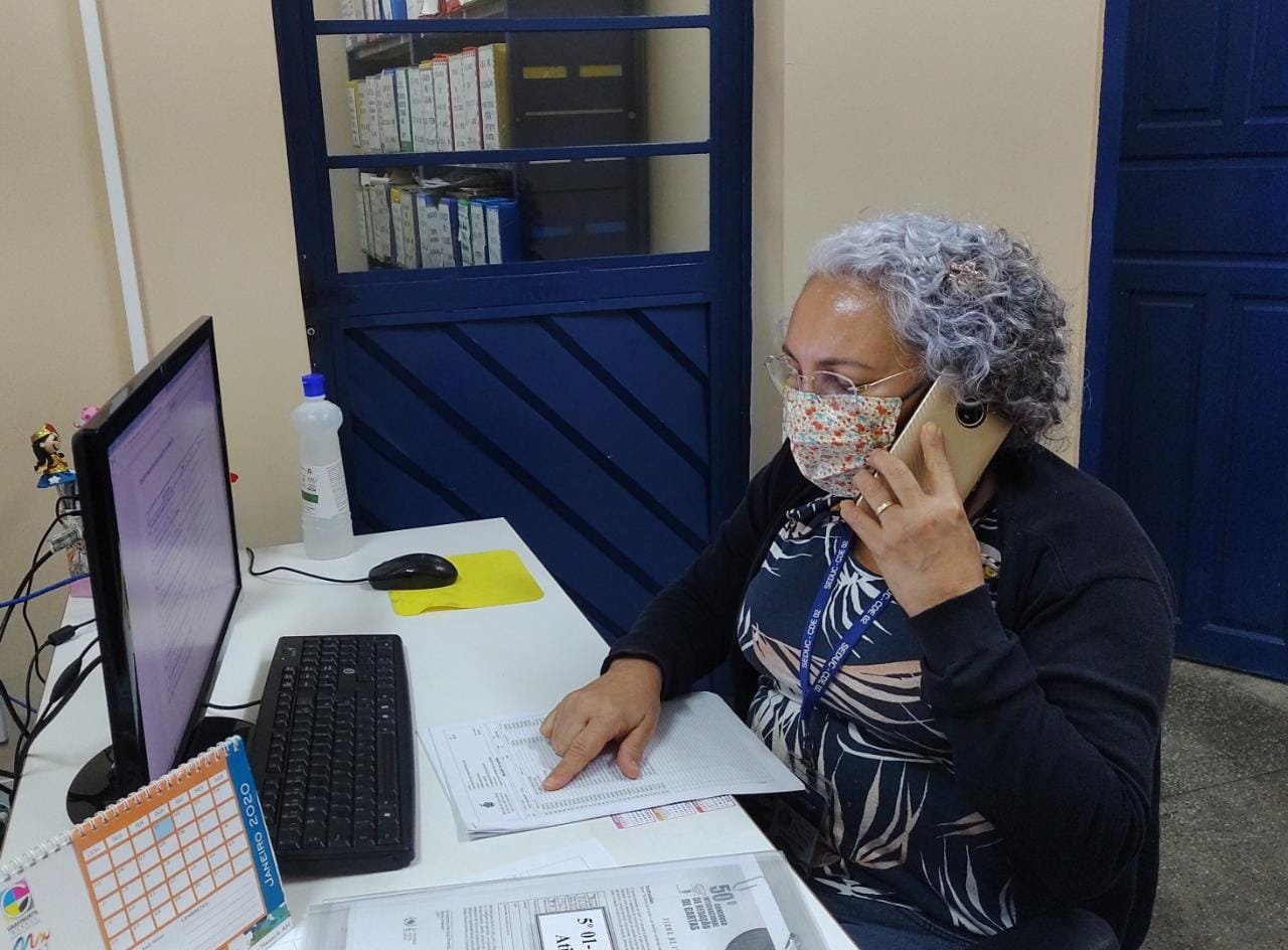 A Escola Estadual (EE) Benício Leão, localizada na zona sul de Manaus, desenvolveu uma força-tarefa com o empenho dos profissionais da Educação.