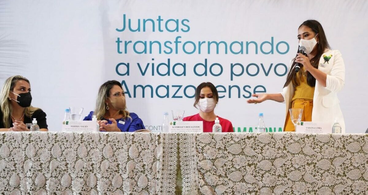 A primeira-dama do Amazonas, Taiana Lima anunciou investimento de R$ 15 milhões no setor social da capital e interior do estado.