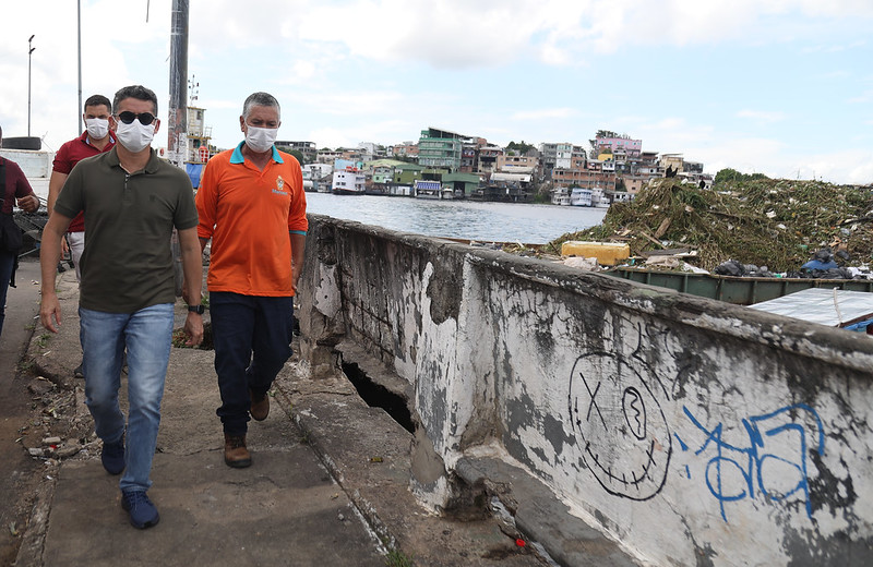 David Almeida afirmou que a estrutura da balsa, que irá abrigar quase 200 feirantes do Centro neste período de cheia será utilizada futuramente.