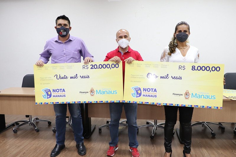 Mais R$ 112 mil foram entregues aos 27 felizardos do terceiro sorteio do ano da campanha Nota Premiada Manaus, da Prefeitura de Manaus.