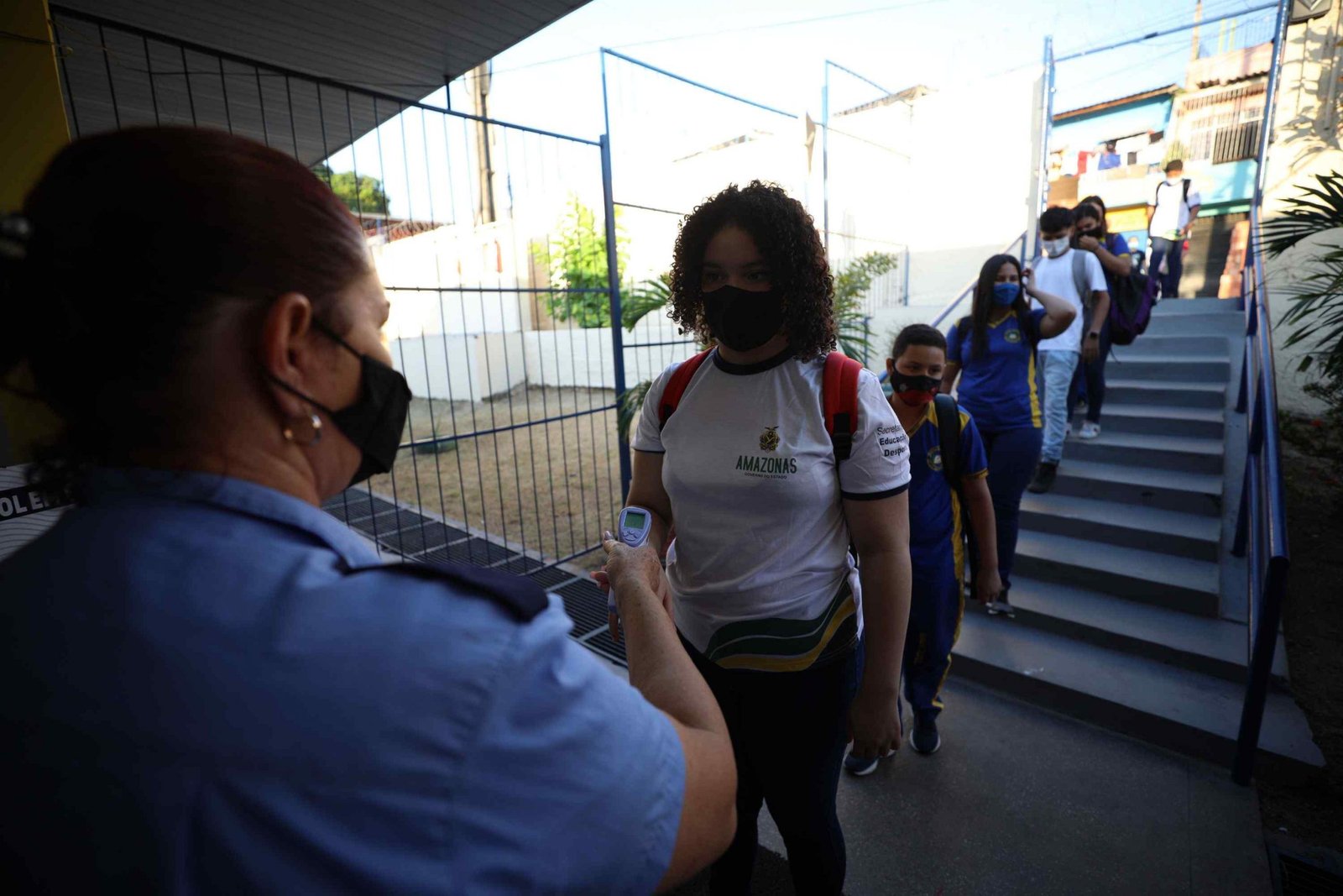 Voltas às aulas acontece de maneira 100% presencial em todas as escolas da rede estadual de ensino em Manaus.