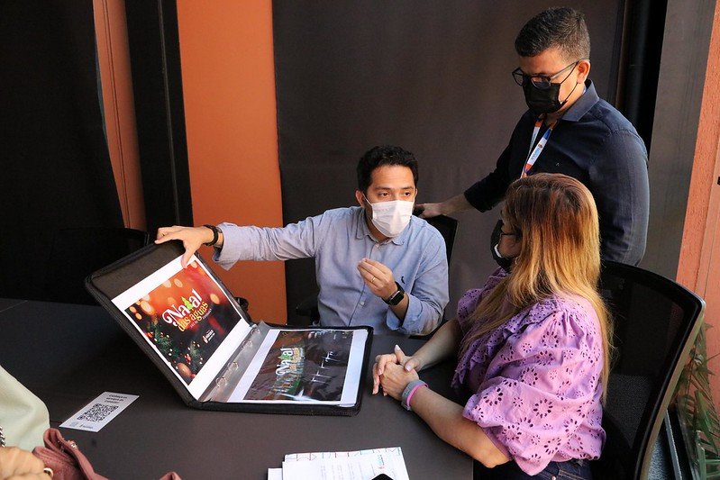 O projeto “Natal das Águas”, da Prefeitura de Manaus, que será coordenado pelo Fundo Manaus Solidária, foi apresentado aos secretários.