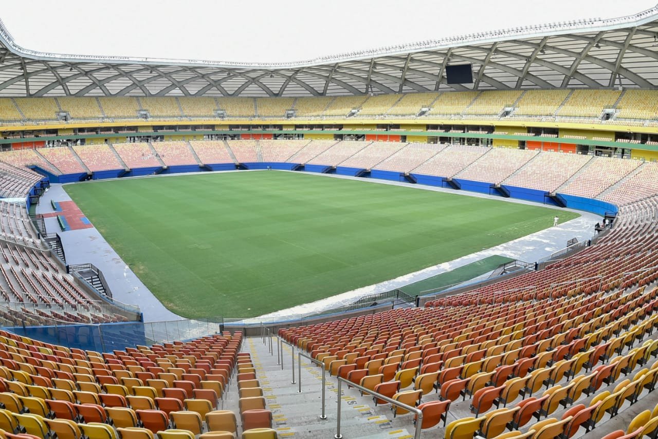 O Governo do Amazonas liberou 70% do público na Arena da Amazônia para as partidas do Torneio Internacional de Futebol Feminino.