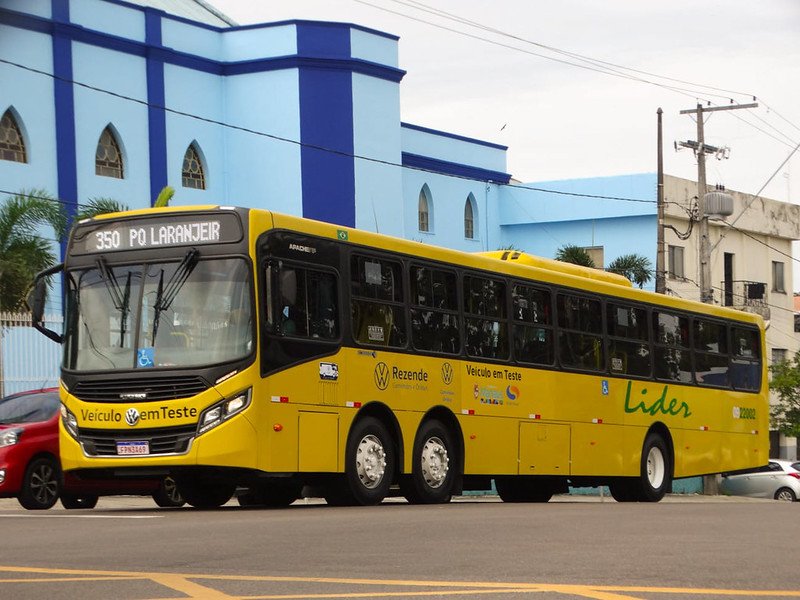 Prefeitura de Manaus testa novo modelo de ônibus Prefeitura de Manaus testa novo modelo de ônibus