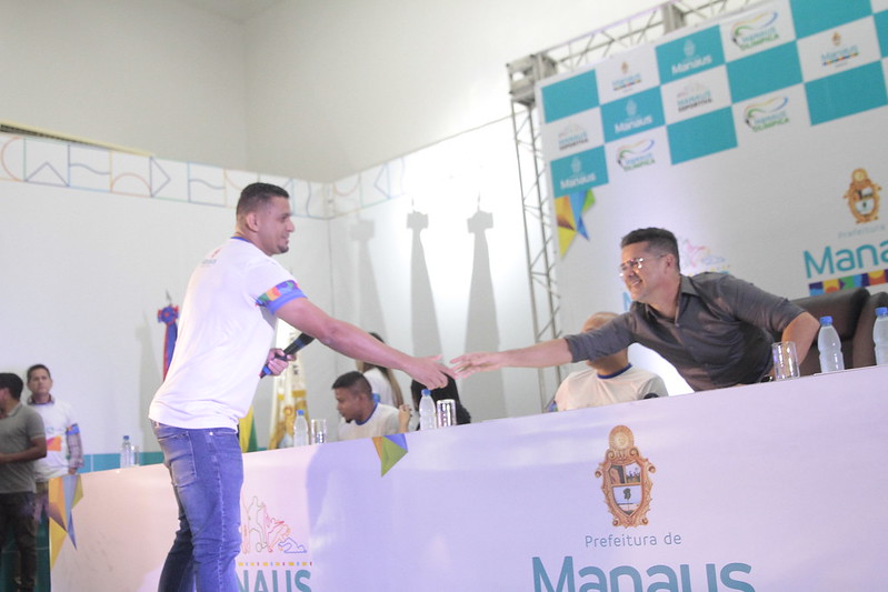 Com objetivo de trabalhar a qualidade de vida por meio do esporte, o prefeito de Manaus, David Almeida, lançou o programa “Manaus Esportiva”.