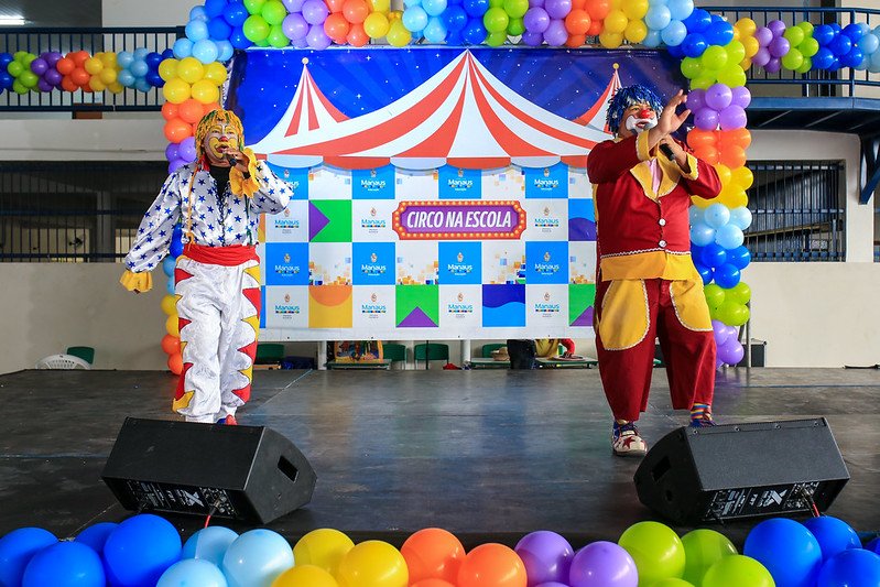 A Prefeitura de Manaus, por meio da Secretaria Municipal de Educação e do Fundo Manaus Solidária, lançou o projeto “Circo na Escola”.