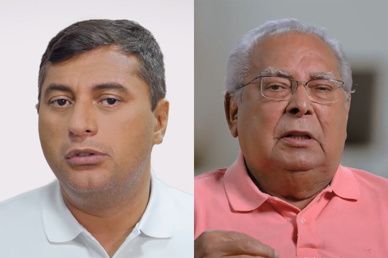 Juiz concedeu direito de resposta ao candidato Wilson Lima (União Brasil) no horário da propagada do candidato Amazonino Mendes (Cidadania).