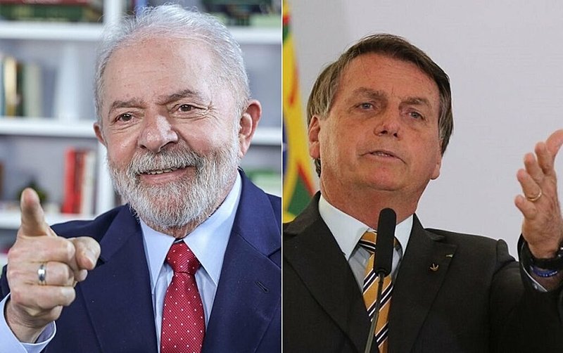 O ex-presidente Lula da Silva tem 53% dos votos válidos, e o candidato a reeleição Jair Bolsonaro, 47%.
