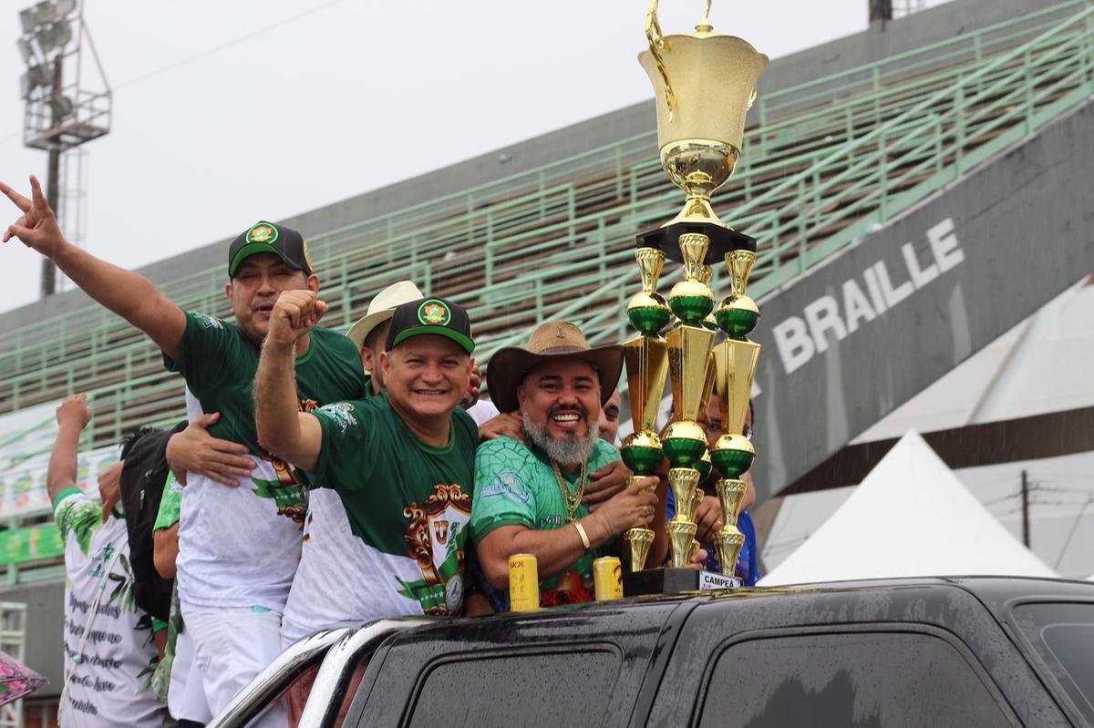 A Mocidade Independente de Aparecida é a grande campeã do Grupo Especial do Carnaval de Manaus, com 268.7 pontos. 