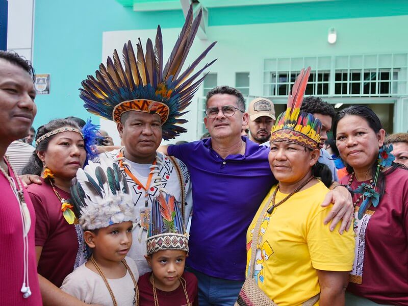 David Almeida, entregou mais duas Unidades de Saúde da Família (USFs) em Manaus.