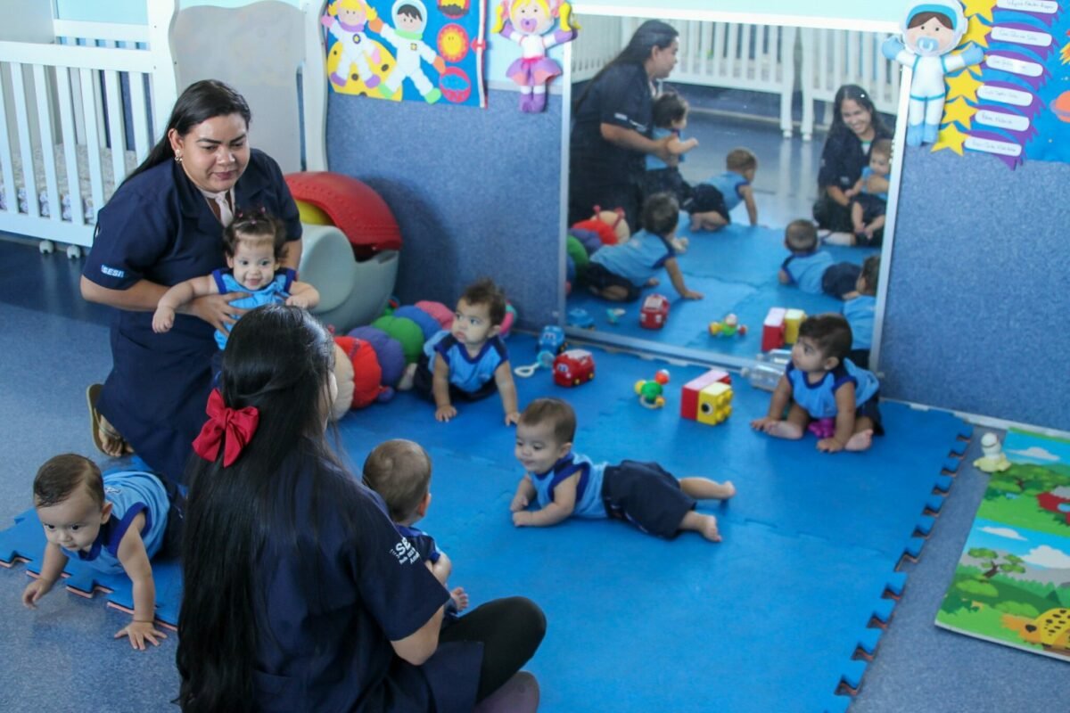 Vagas-em-Creches-de-Manaus_Foto-Matheus-Perdiz-Acervo-Semed-e1684487788208 Ao todo, a verba para a manutenção de creches e pré-escolas em todo o país é de R$95,2 milhões e o MEC divulgou como ficou a distribuição.