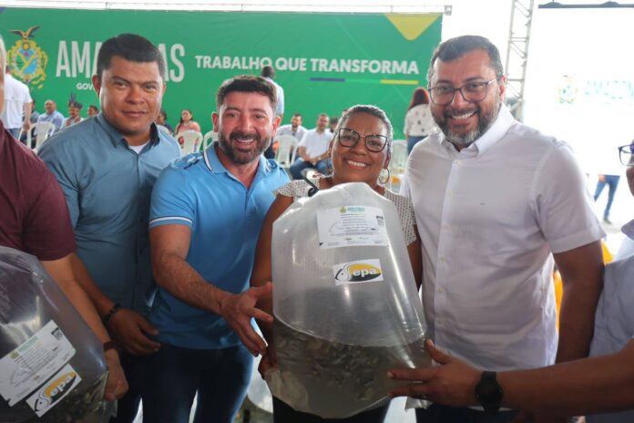 Wilson Lima promoveu uma nova ação de fomento ao setor primário, beneficiando mais de 420 produtores rurais em Manaus e na região.