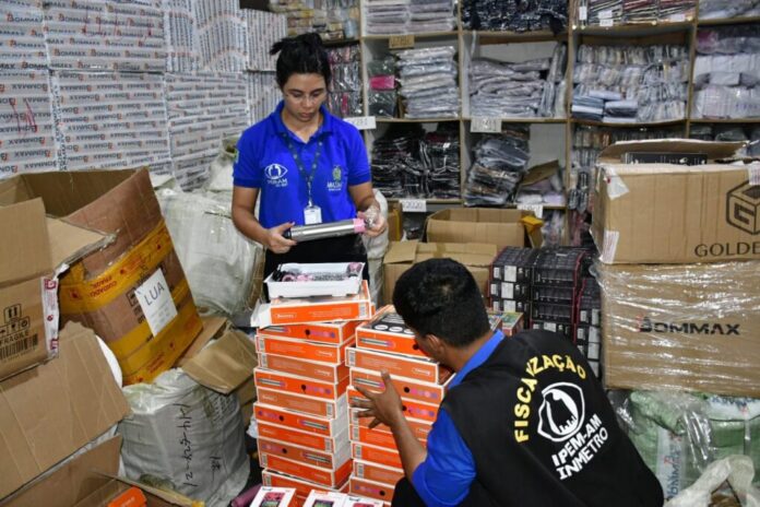 A Operação Dia das Mães, realizada entre os dias 6 e 9 de maio, fiscalizou um total de 6.338 produtos em diversas lojas do Centro de Manaus.