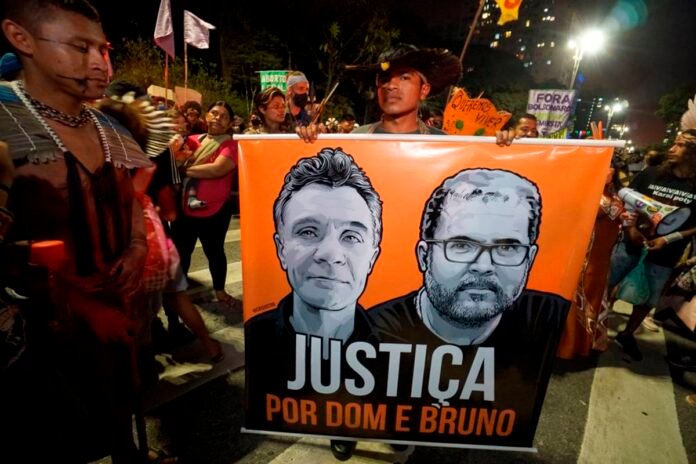Bruno e Dom foram assassinados em 5 de junho de 2022, próximos à Terra Indígena Vale do Javari, na zona rural de Atalaia do Norte, no AM.