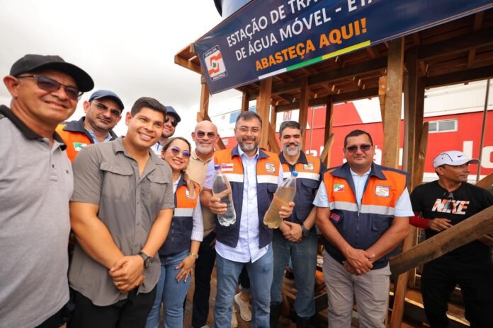 A Operação Cheia, idealizada pelo governador Wilson Lima, realizou, neste sábado (14), a entrega de 2 mil cestas de alimentos em Anamã