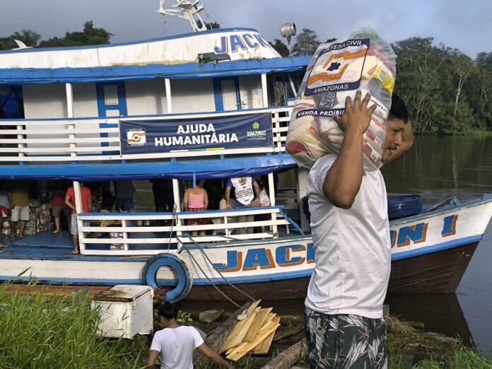 Iniciada pelo governador Wilson Lima, em abril, Operação já garantiu o envio de 970 toneladas em alimentos