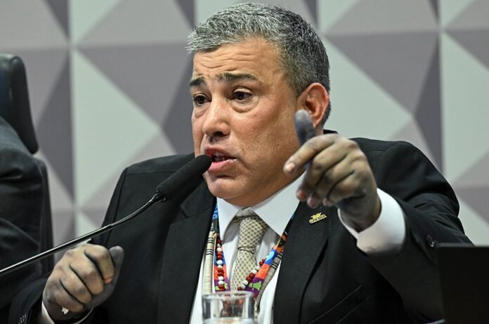 Presidente-Conafer Presidente da Confederação Nacional de Agricultores Familiares (Conafer) foi preso após, supostamente, ter omitido informações e entrado em contradição durante depoimento na CPMI do INSS.