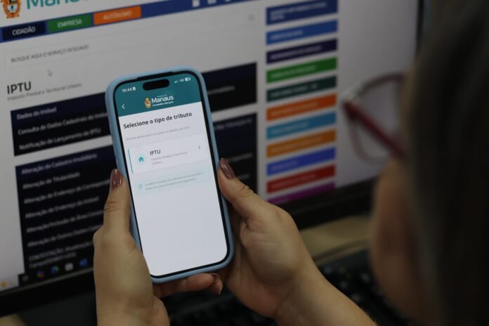 IPTU 2026 Manaus com até 12% de desconto. Saiba prazos, como pagar pelo app e vantagens do carnê digital para economizar no imposto municipal.