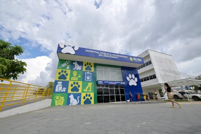 Hospital Público Veterinário do Amazonas já atendeu mais de 15 mil animais e realizou 140 mil procedimentos em apenas 100 dias.
