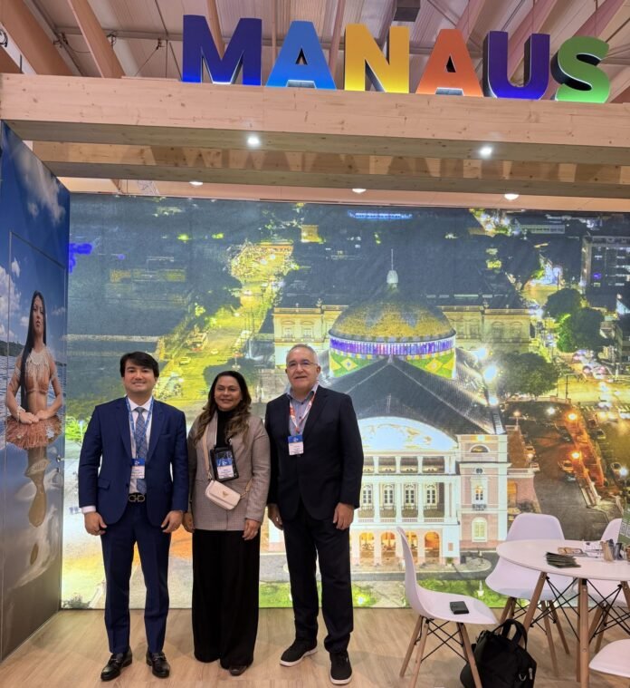 Manaus encerra participação na BTL Lisboa com parceria da TAP, acordos internacionais e foco na ampliação do turismo europeu.