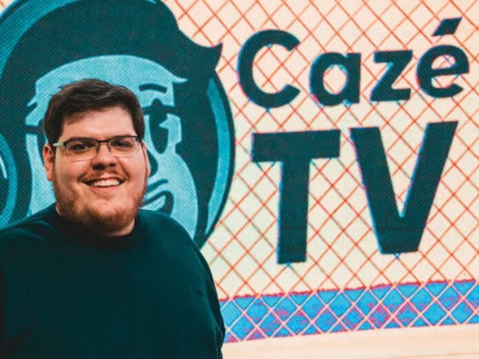 Cazé TV registra recorde mundial no YouTube ao atingir 17,8 milhões de aparelhos simultâneos em Brasil x Escócia.