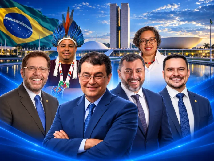 Debate ao Senado pelo Amazonas será realizado nesta sexta (25), às 21h55, com transmissão pela Rede Amazônica, g1 e Globoplay.