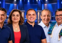 Debate da Rede Amazônica com candidatos ao Governo do Amazonas acontece nesta terça; veja regras e onde assistir Debate ao Governo do Amazonas acontece nesta terça (29), às 21h55. Veja candidatos, regras, horários e onde assistir à transmissão.