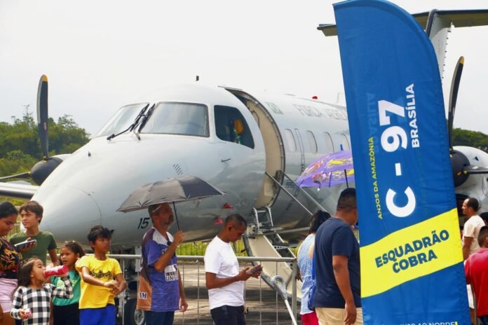Base Aérea de Manaus recebe o Domingo Aéreo em 13 de setembro com aeronaves da FAB, atrações culturais e entrada gratuita.