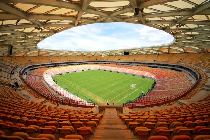 Arena da Amazônia está apta a receber Vasco x Boca Juniors e clássico com o Flamengo, segundo a Sedel.