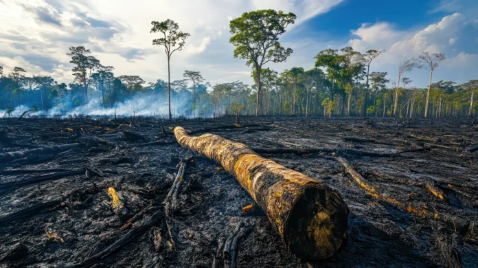 Estudo sobre emissões de carbono na Amazônia aponta impacto do desmatamento e das queimadas e mostra como as secas ampliam os efeitos ambientais.